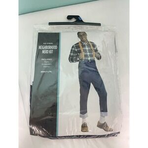 Neighborhood Nerd - Urkel - 80's 90's - Costume - Men -‎ L/XL